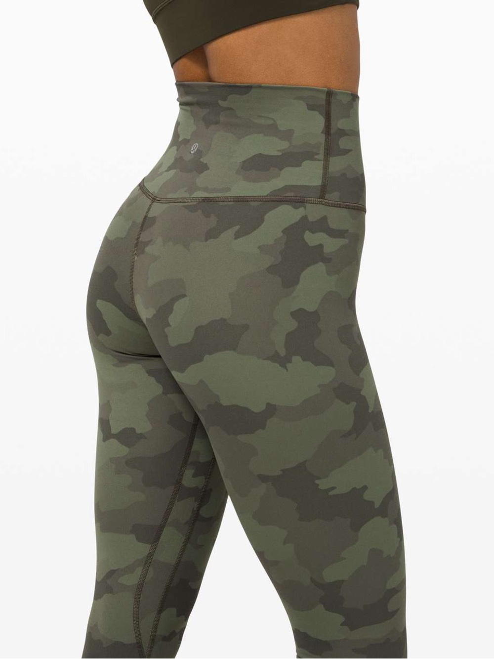 lululemon athletica High-Rise Camo Leggings - Olive